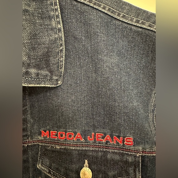 Mecca Jeans Jacket | Short Sleeve | size Medium | men or women - Picture 3 of 10